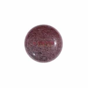 Rubinquarz Cabochon glanz  ca. 30 mm, 1 Stück