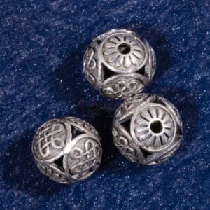 Silberperle 925 Silber „keltischer Knoten“ Ø 9mm 1x