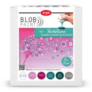 Blob Paint 6-teiliges Farb-Set „Pusteblume“ 6x 90 ml