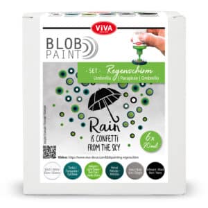 Blob Paint 6-teiliges Farb-Set „Regenschirm“ 6x 90 ml