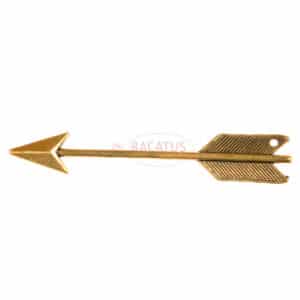 Metallanhänger “Pfeil” gold 64x11mm,1 Stück